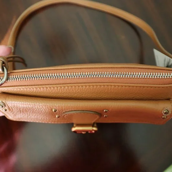 Chloe Sepia/Cinnamon Colored Pebbled Leather Shoulder Bag - Picture 12 of 15